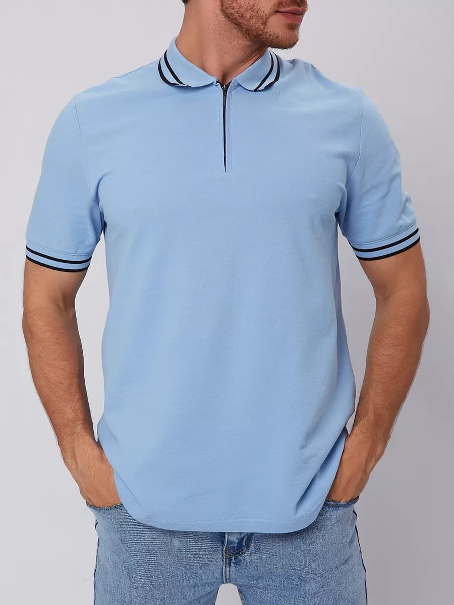 Футболка поло с коротким рукавом