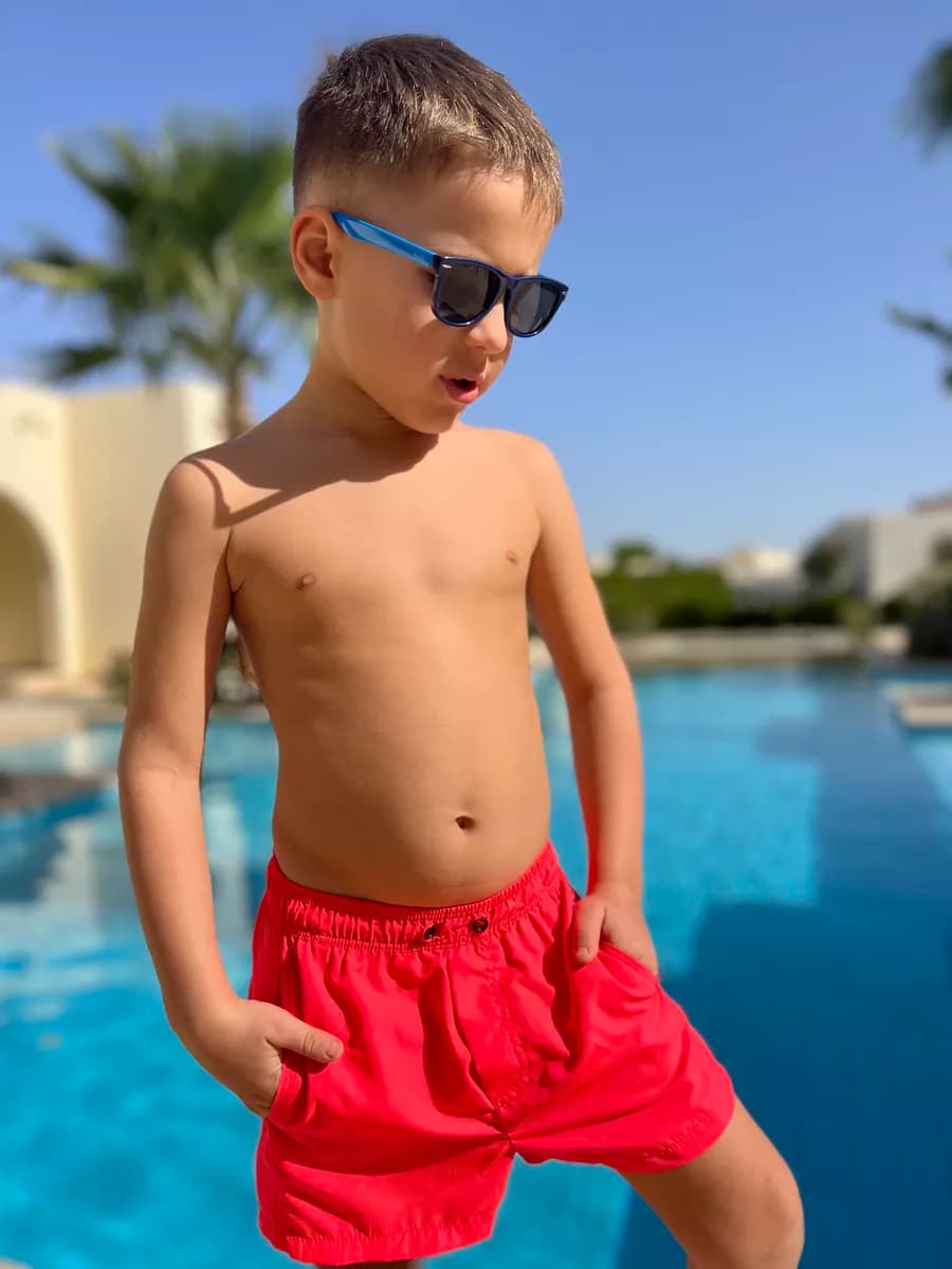 Купальные плавки шорты для бассейна детские - фото 1