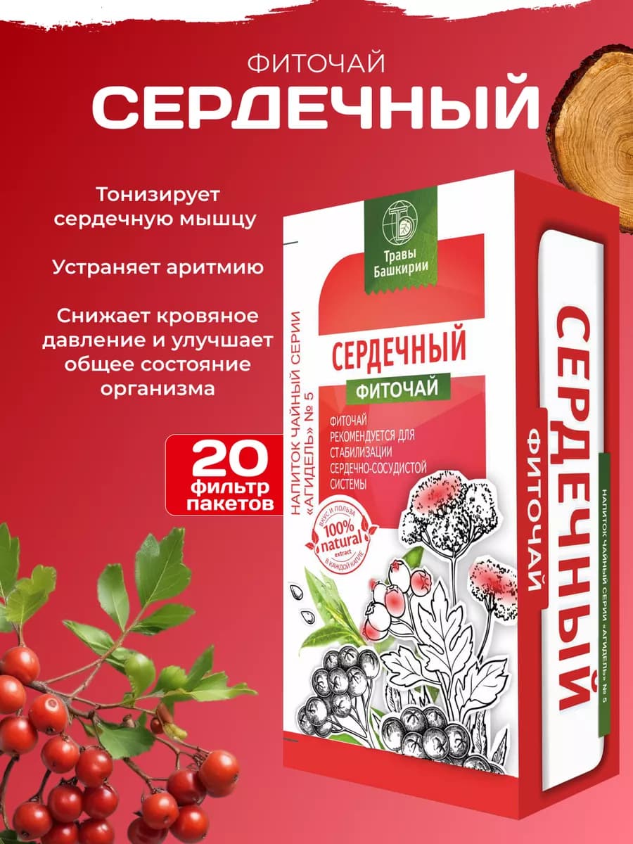 Чай для сердца и сосудов