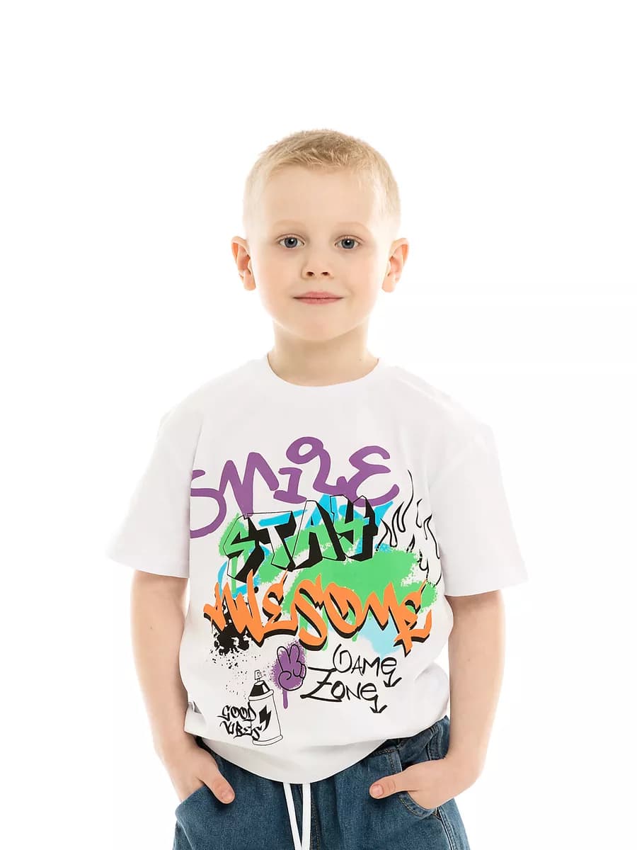 Футболка с принтом детская