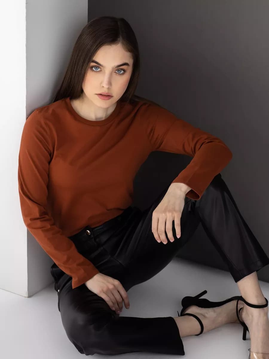 Лонгслив футболка с длинным рукавом