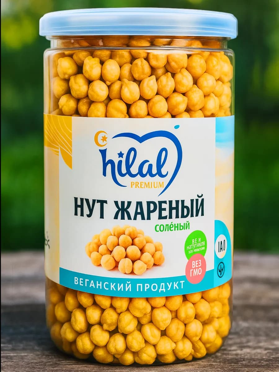 Нут жареный PREMIUM 500 гр