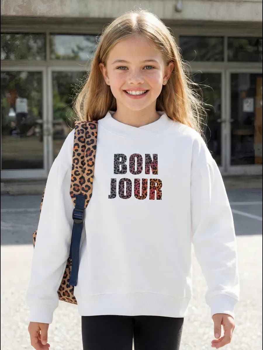 Свитшот школьный нарядный для подростка