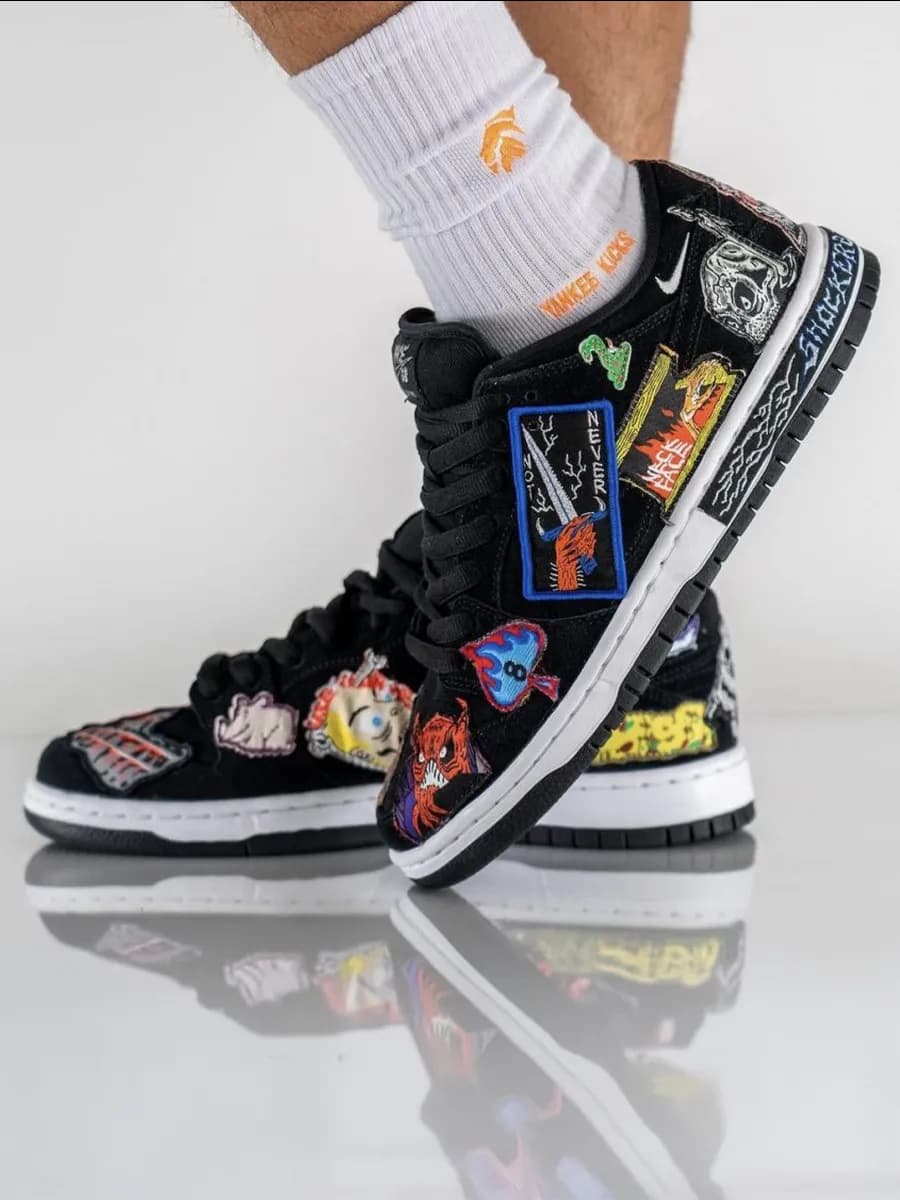 Кроссовки мужские кеды Neckface x SB Dunk Low