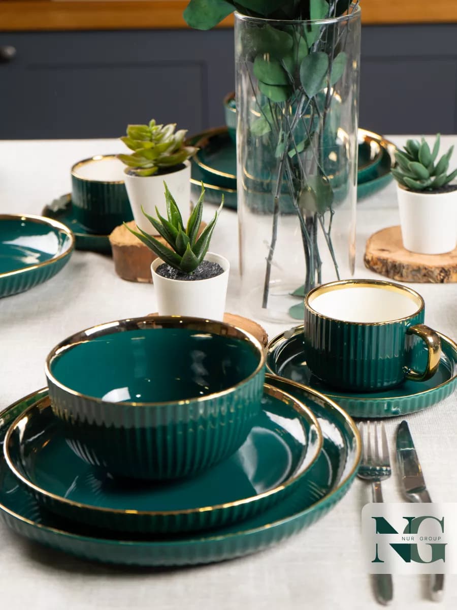 Столовый сервиз, набор посуды на 6 персон