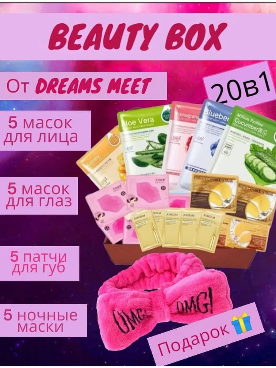 Подарочный набор косметики на 8 марта бьюти бокс