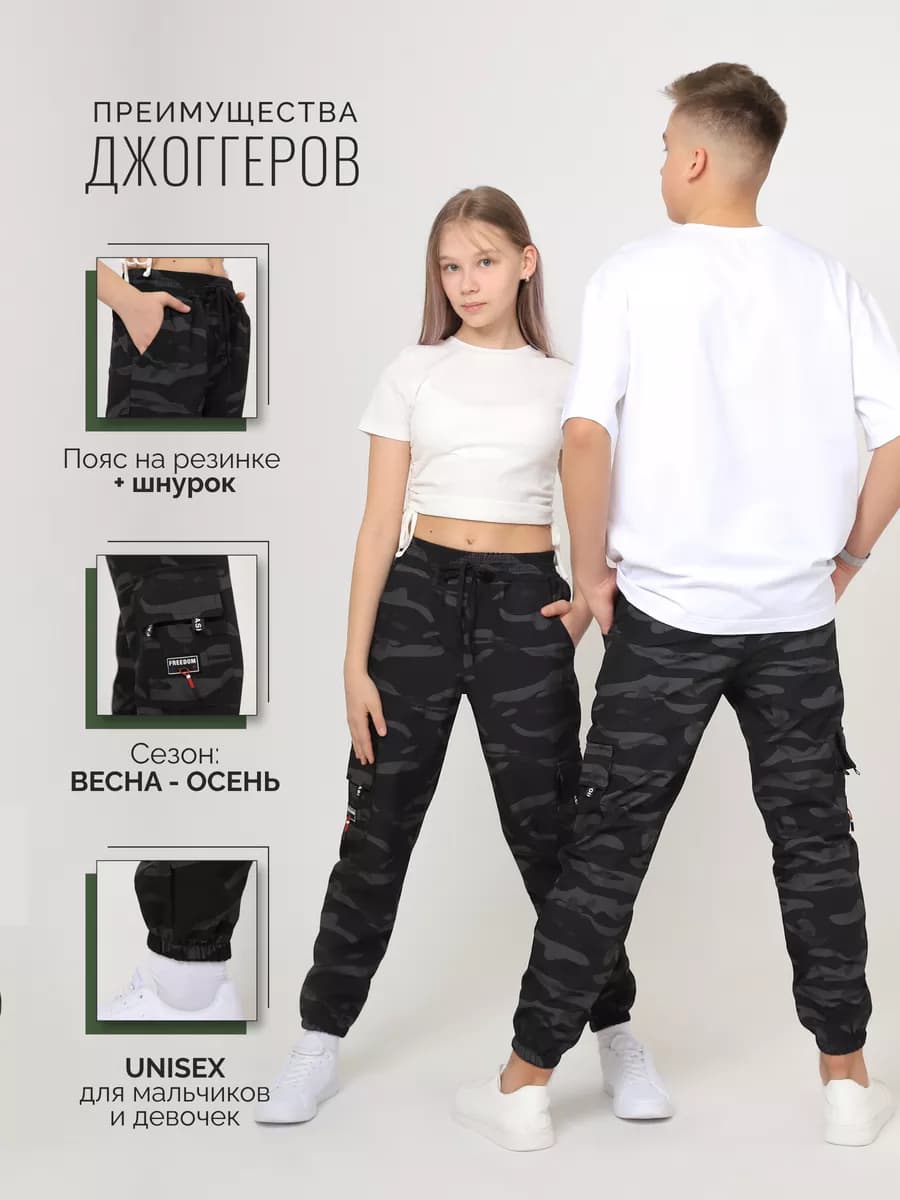 Брюки джоггеры