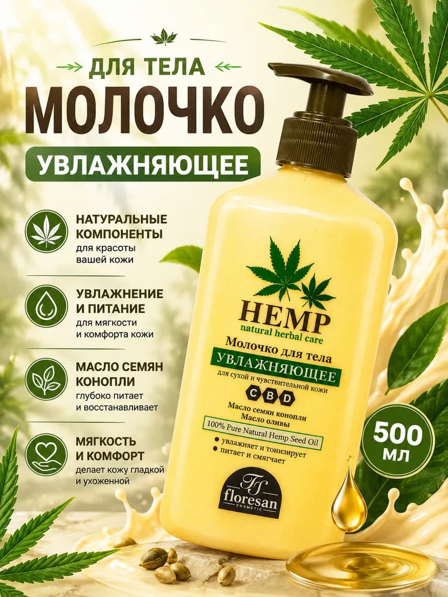 Молочко для тела увлажняющее