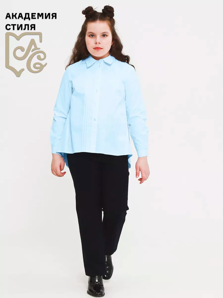 Блузка рубашка для полной девочки