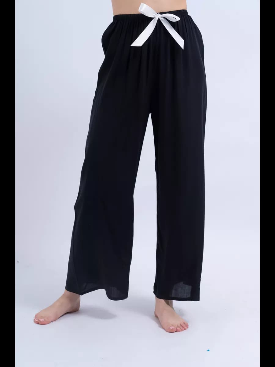 Брюки домашние палаццо кюлоты