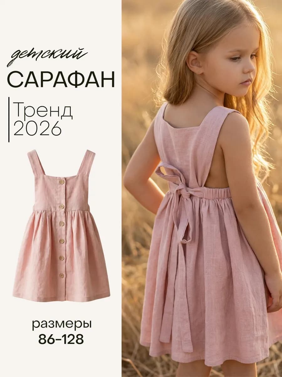 Летний сарафан детский