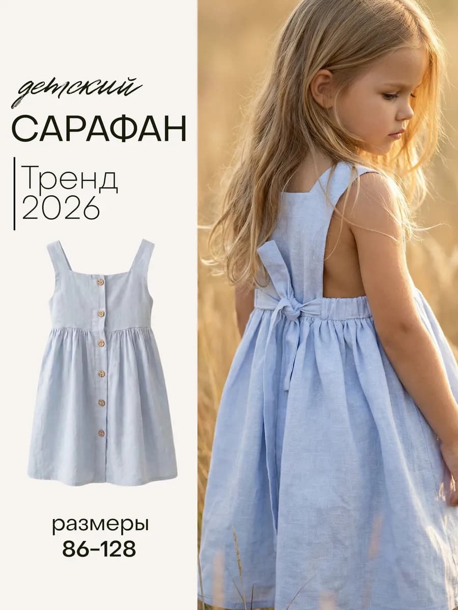 Летний сарафан детский