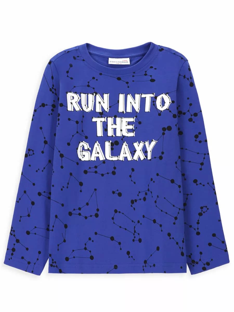 Лонгслив с принтом созвездий