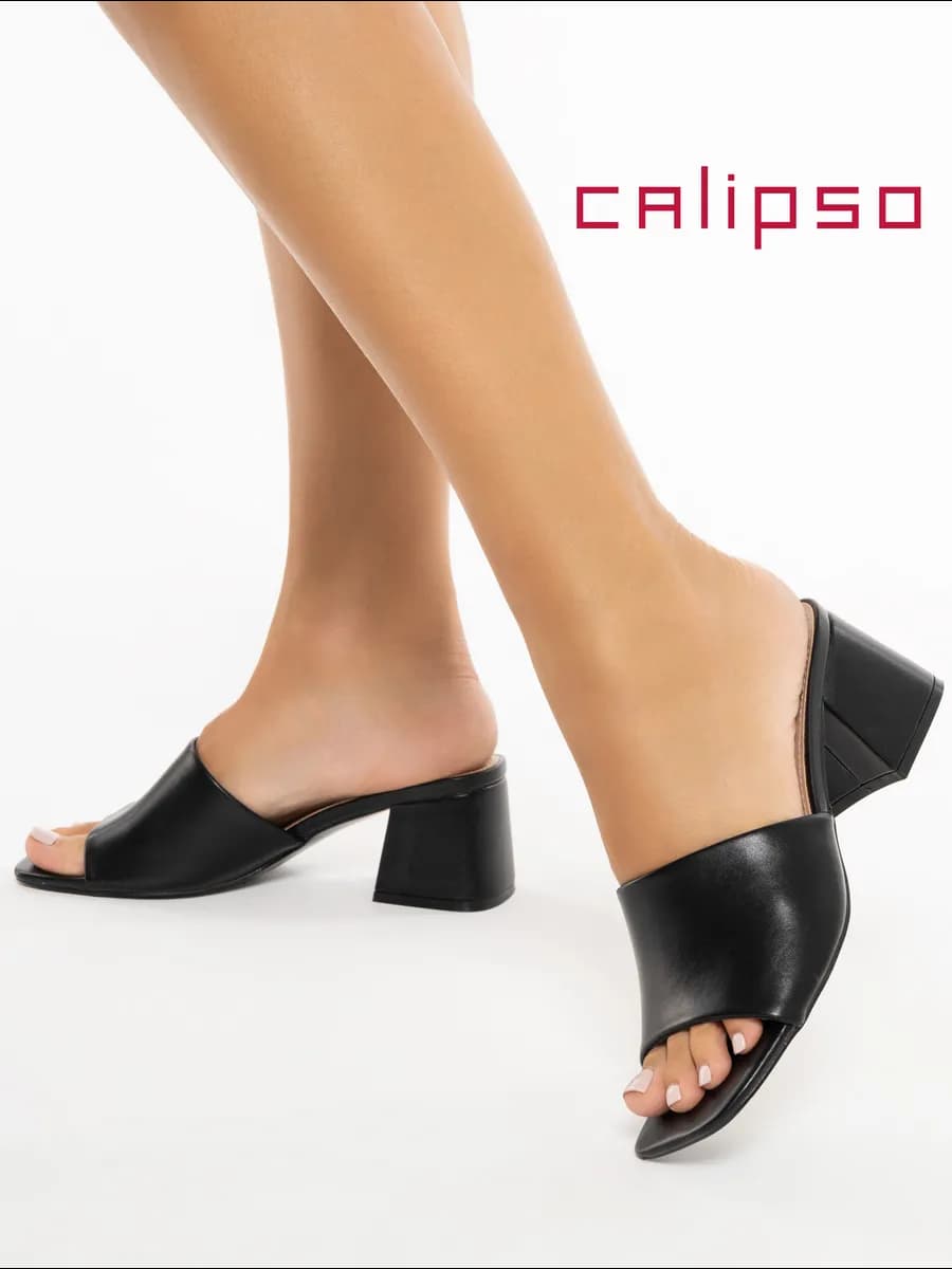 Сабо женские на каблуке