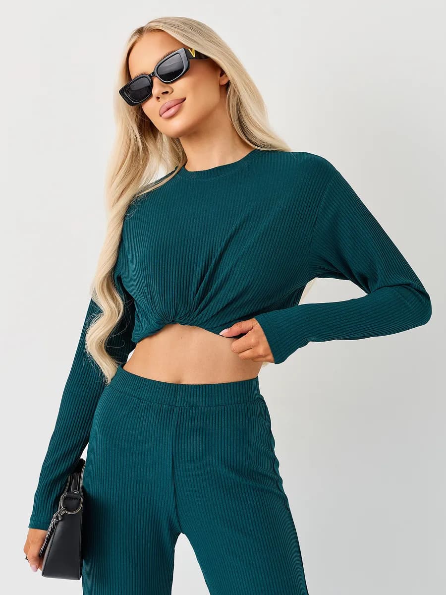 Костюм лапша трикотажный домашний