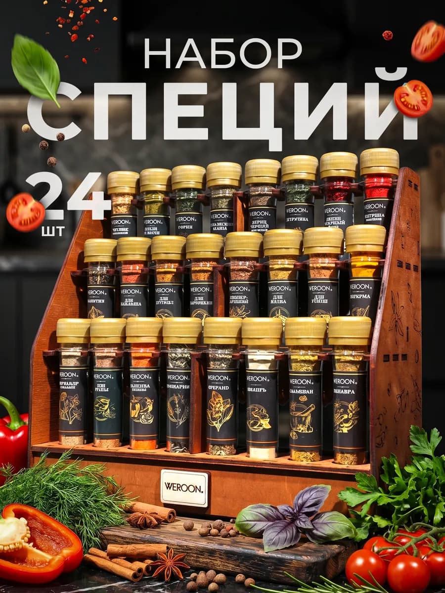 Подарочный набор специй 24 шт
