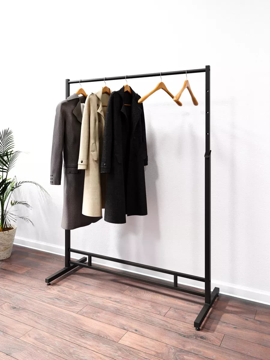 Вешалка напольная рейл FATTO-1200N усиленная