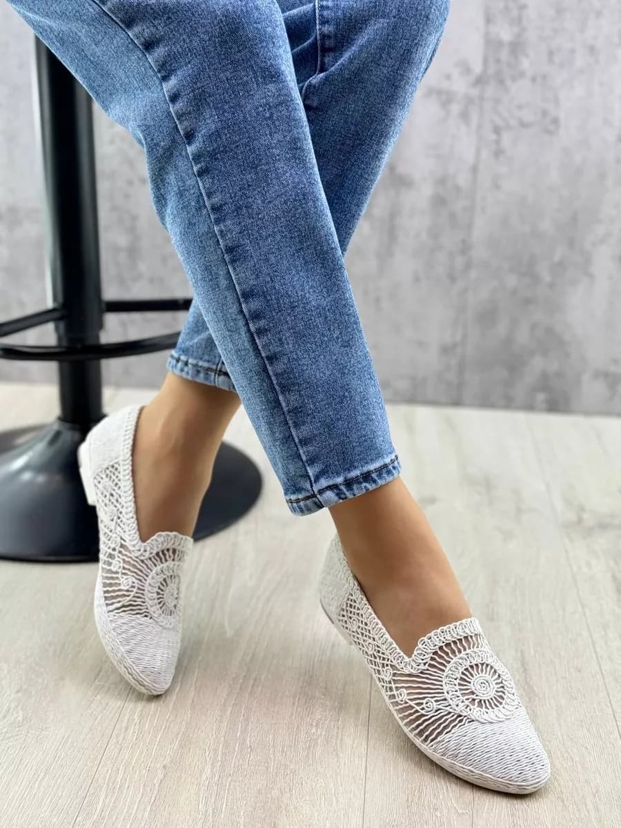 Балетки текстильные легкие