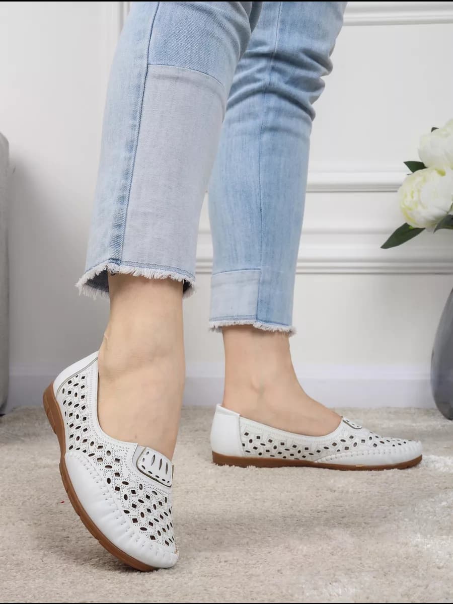 Мокасины женские летние комфорт - фото 1