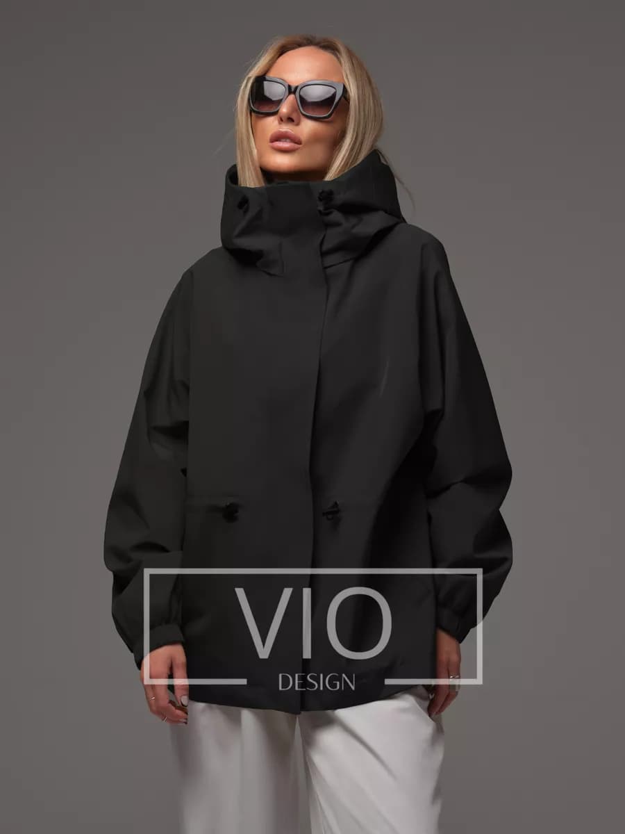 Ветровка весенняя с капюшоном