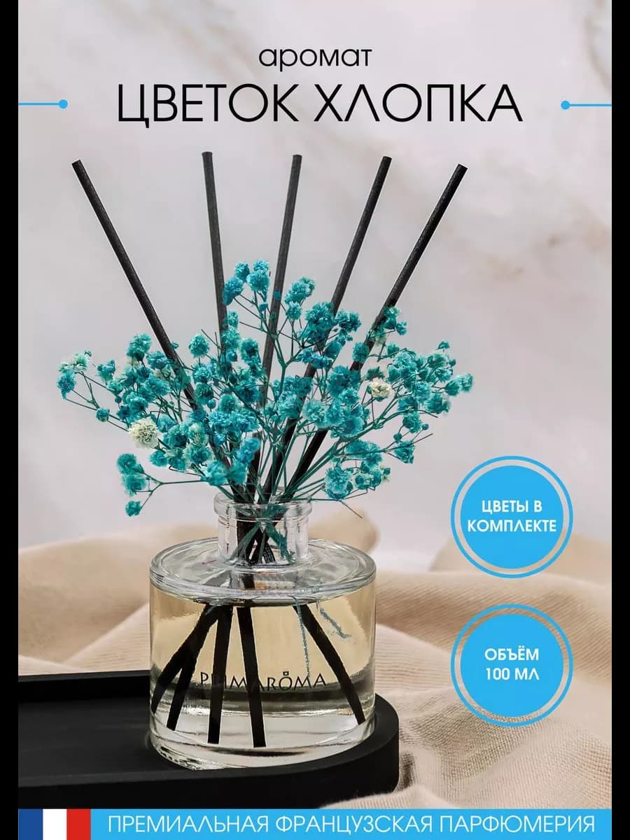 Парфюм для дома, ароматизатор с палочками