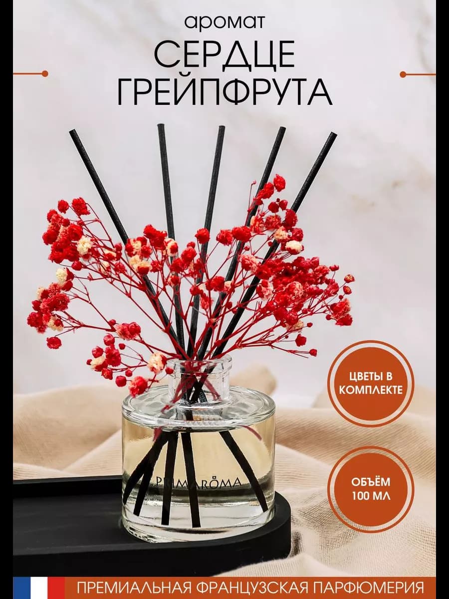 Парфюм для дома, ароматизатор с палочками