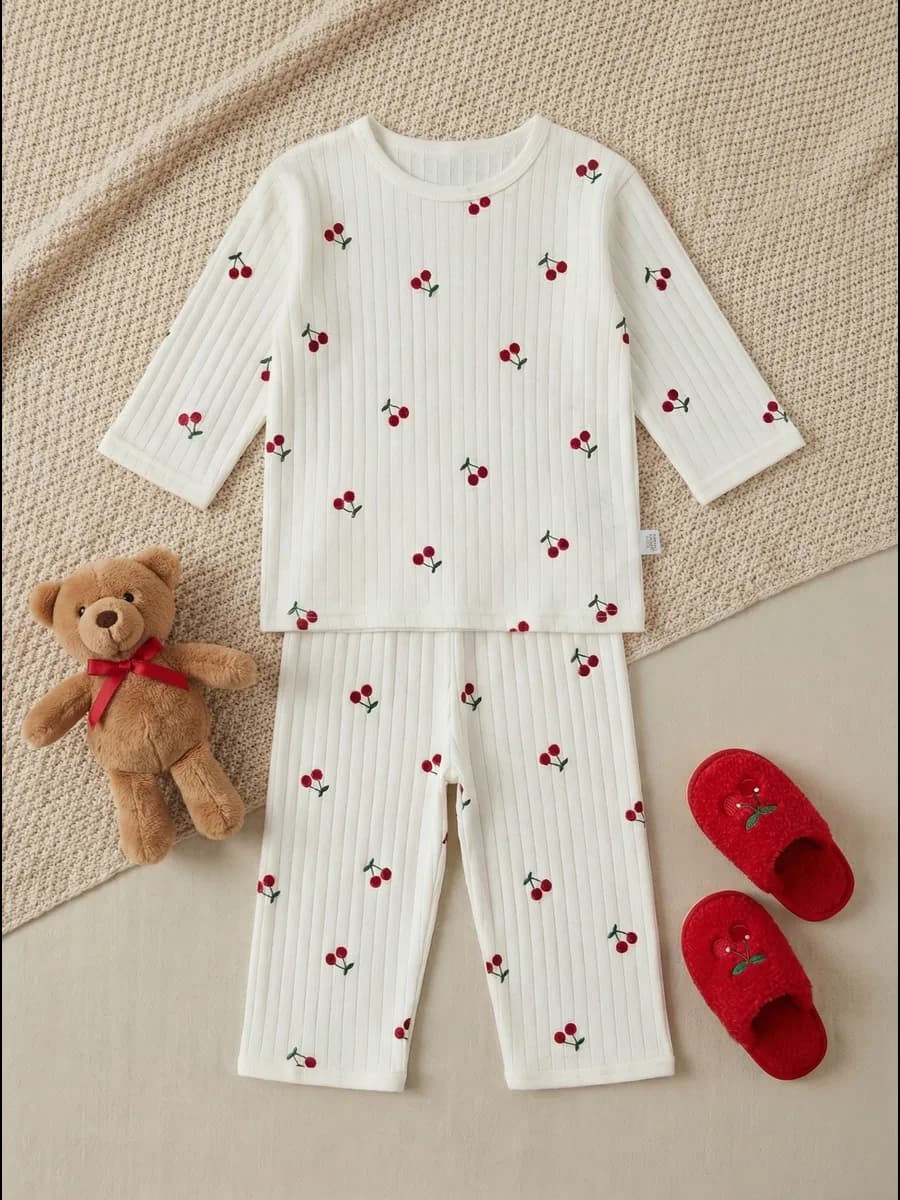 Пижама для девочки со штанами легкая