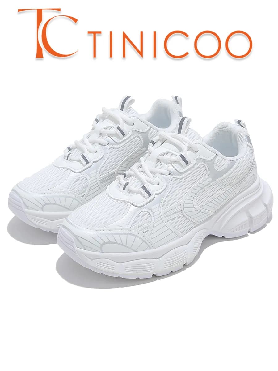 Кроссовки спортивные на высокой подошве