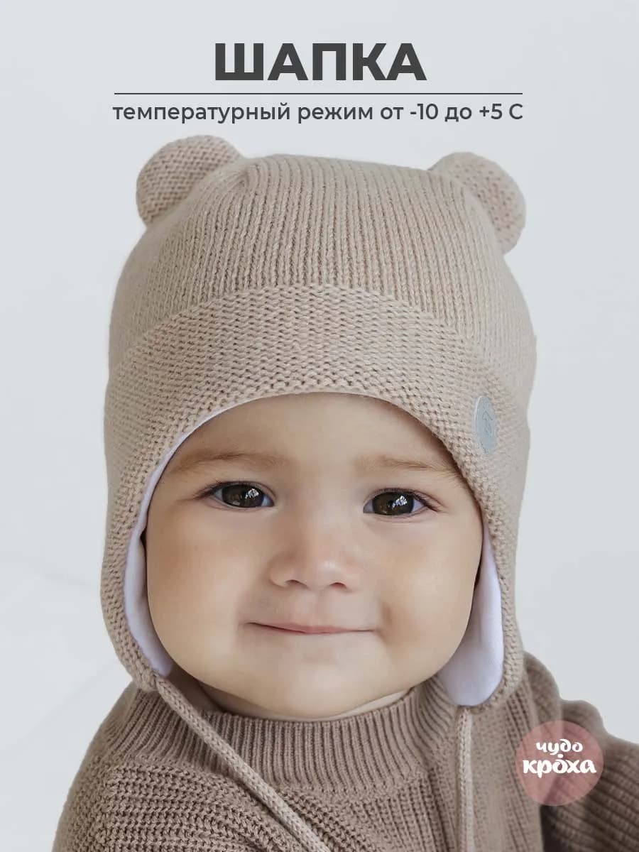 Шапочка для новорожденного еврозима