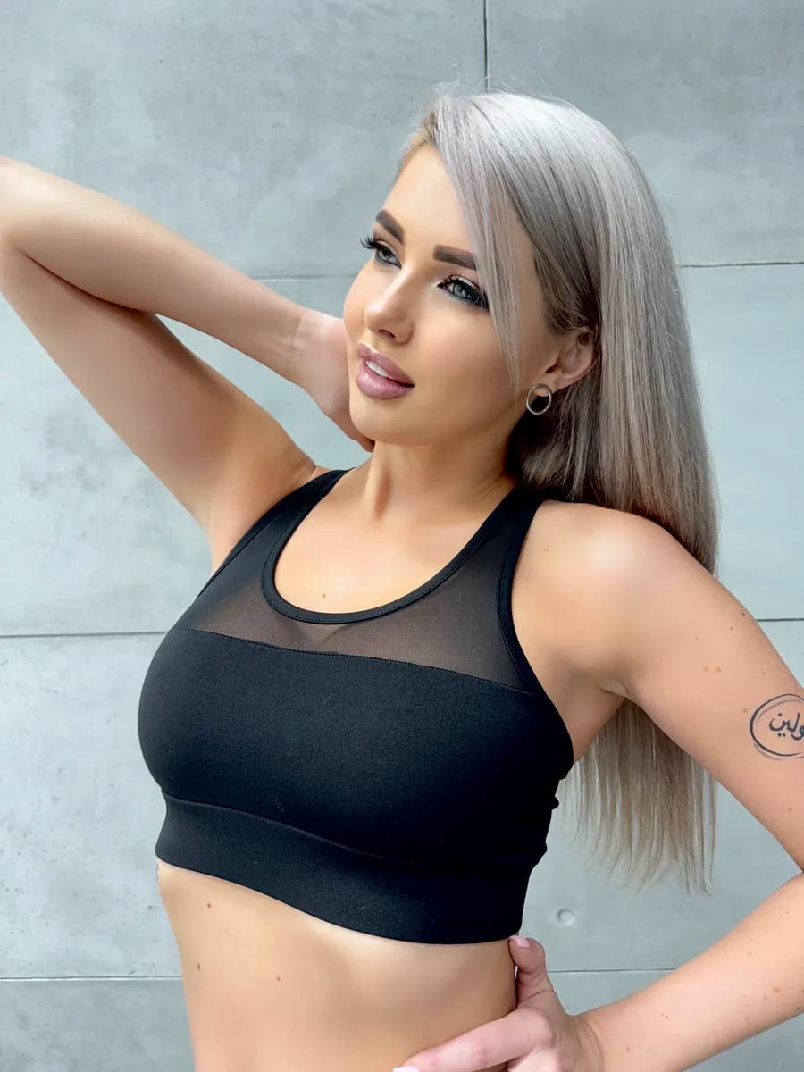 Топ бра спортивный для фитнеса