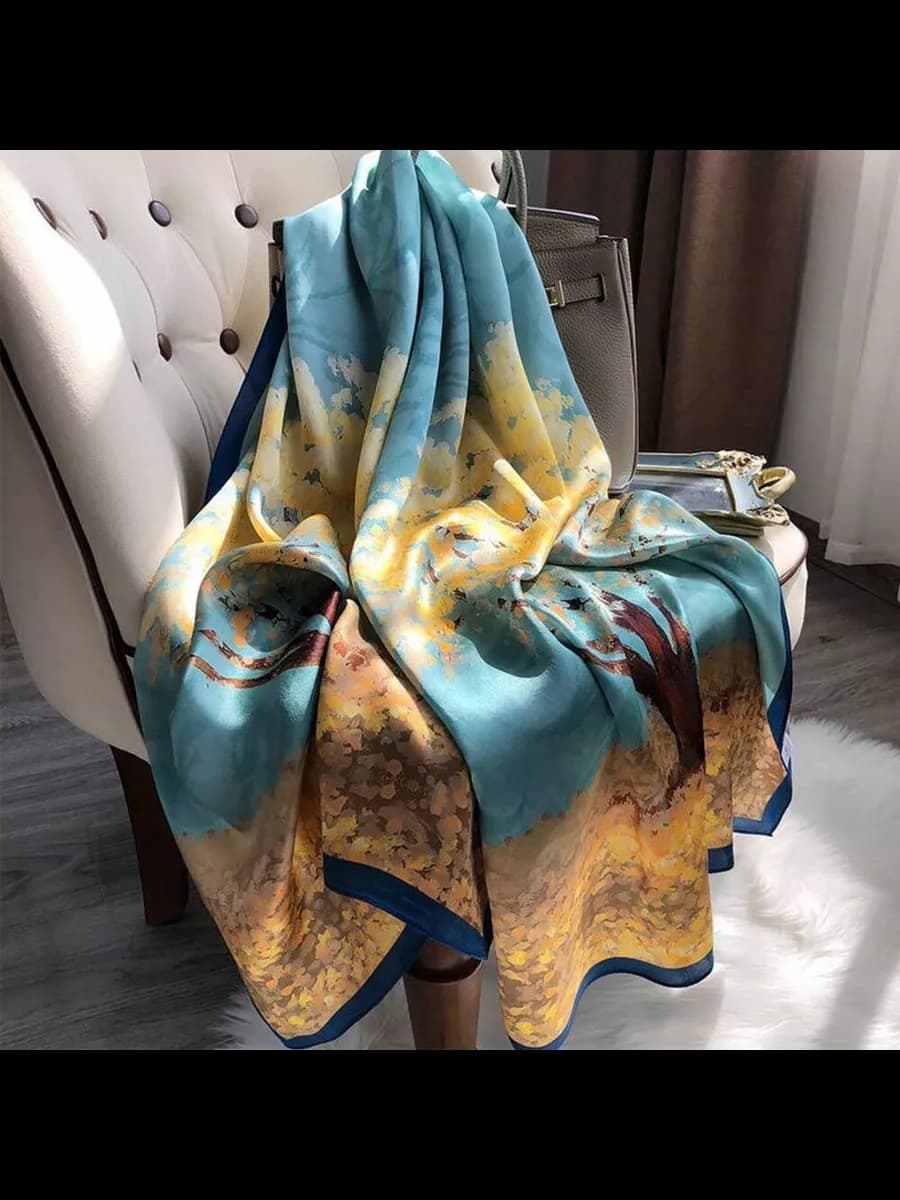 платок на голову шею сумку