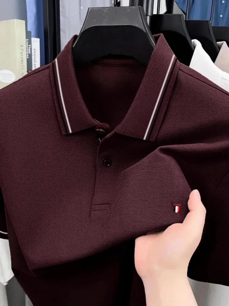 Футболка поло с коротким рукавом