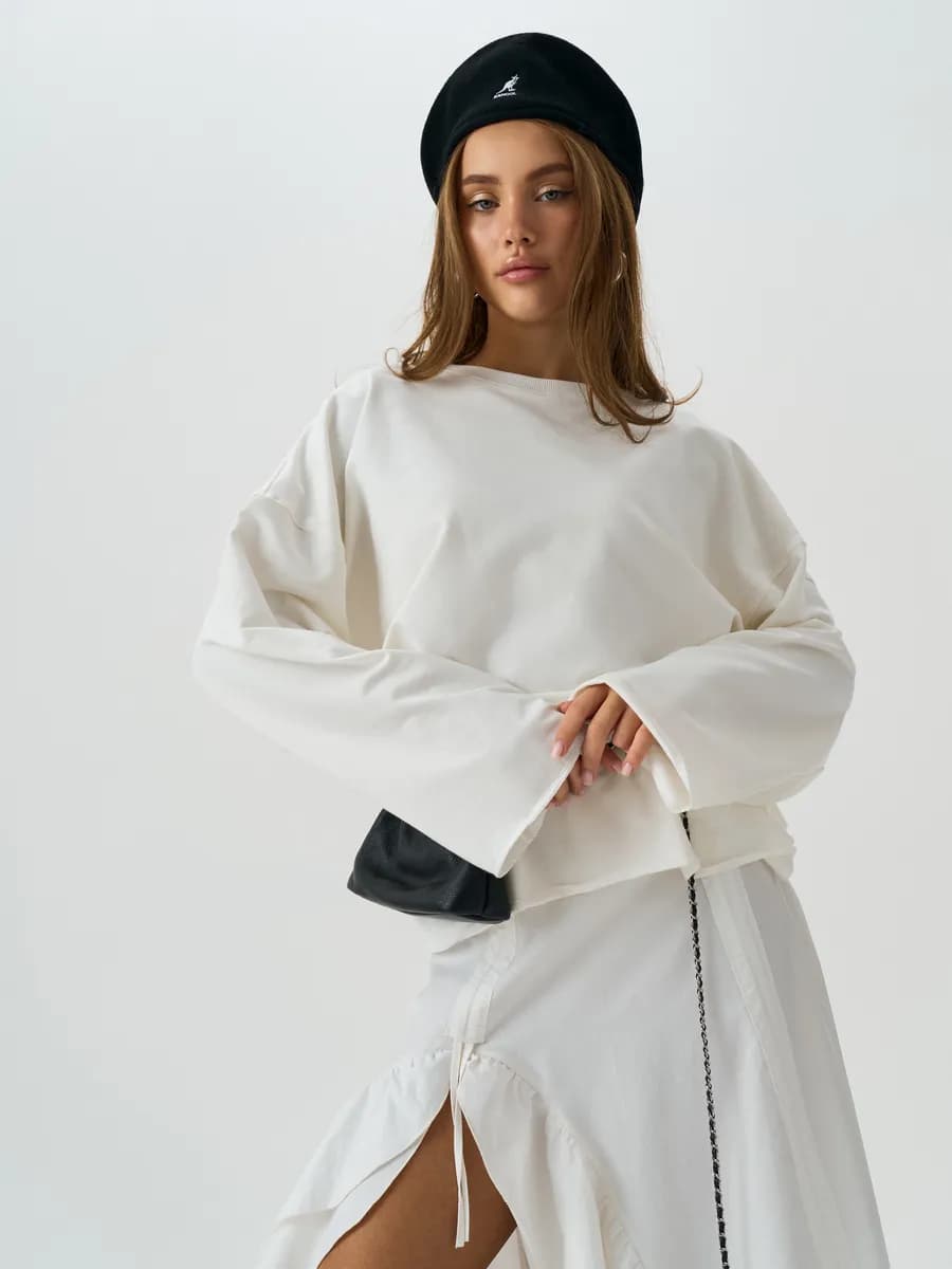 Лонгслив оверсайз