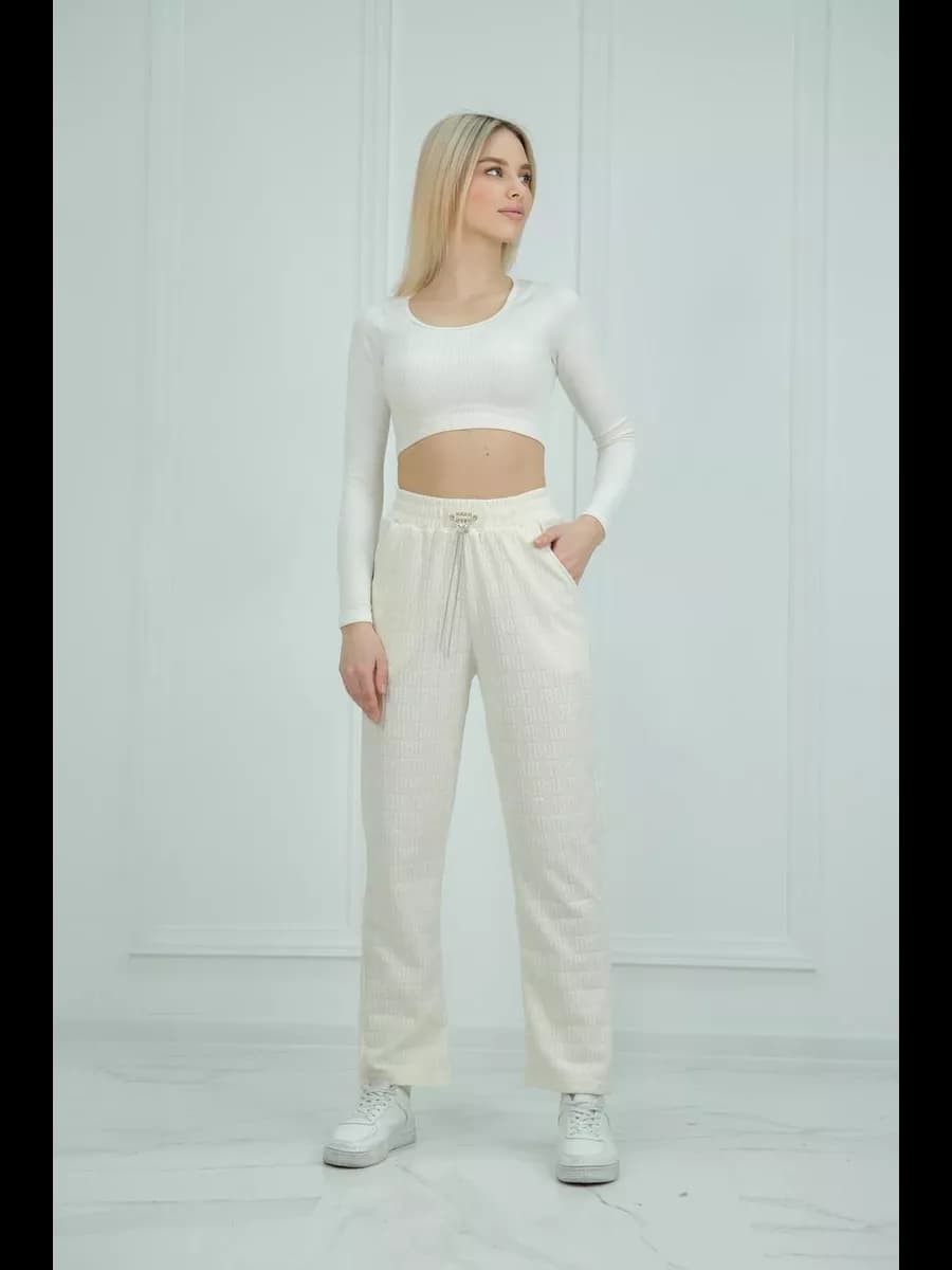 Брюки спортивные оверсайз прямые