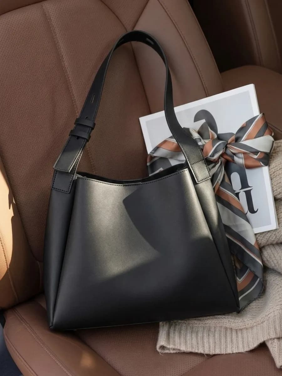 Сумка большая А4 с косметичкой