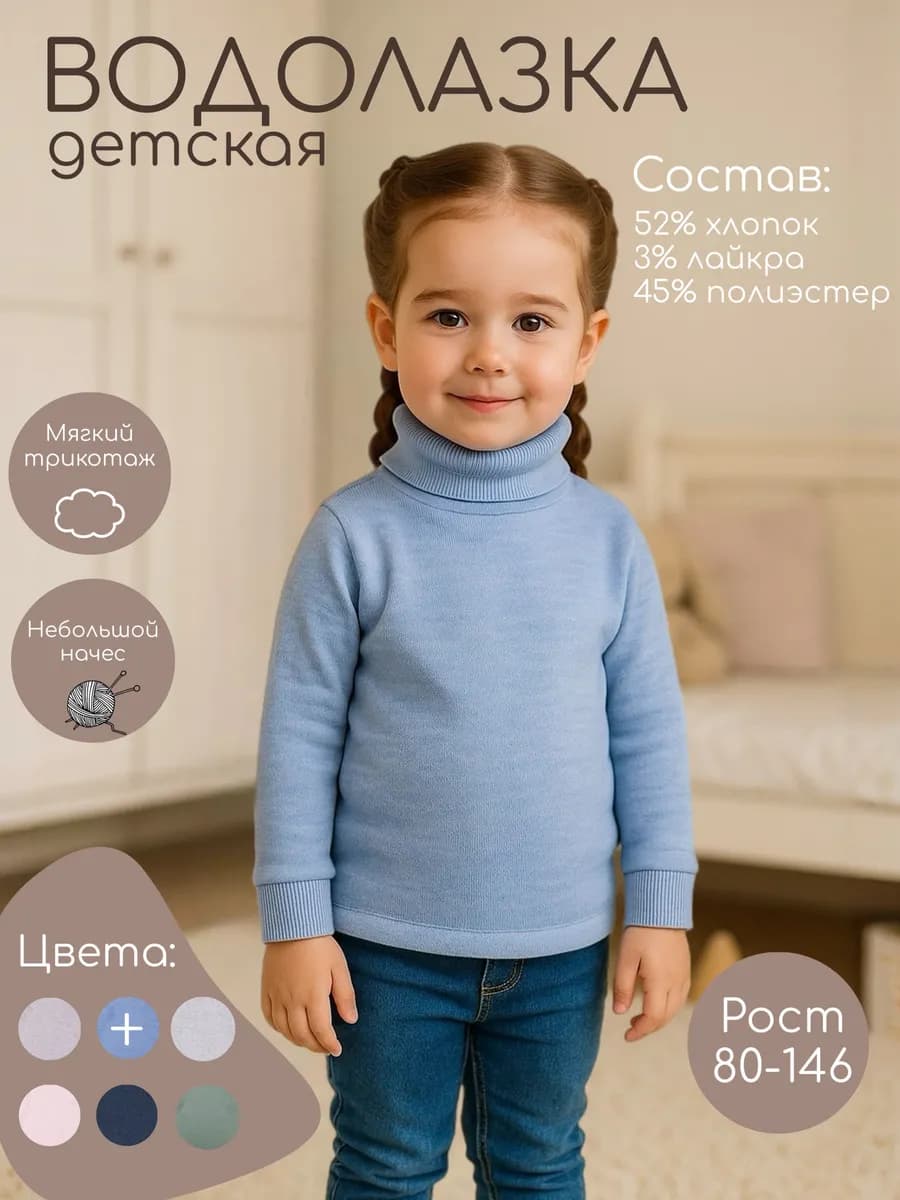 Водолазка детская