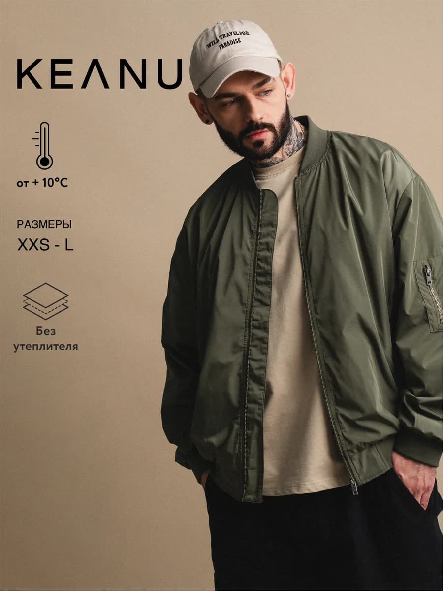 Ветровка легкая, бомбер летний