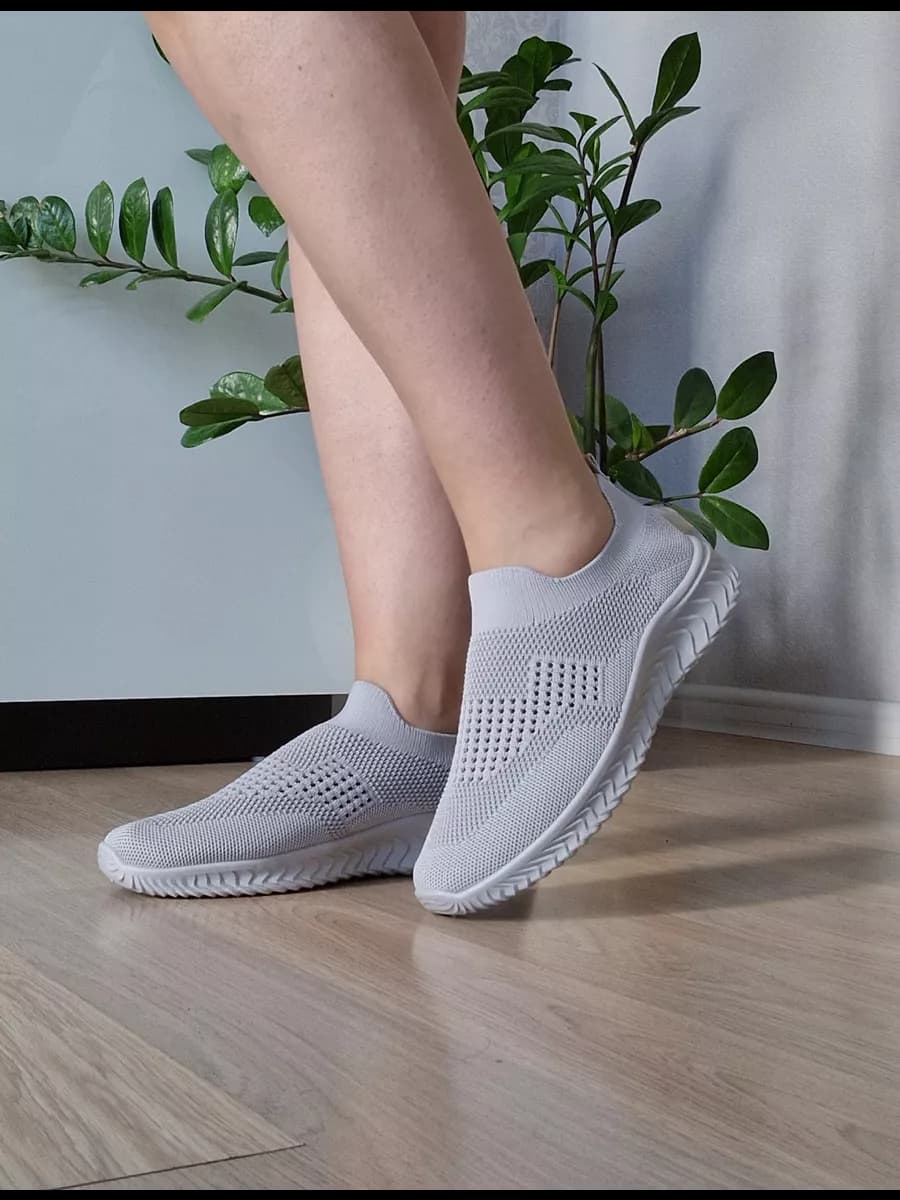 Кроссовки женские Слипоны Тряпочные кроссовки для спорта