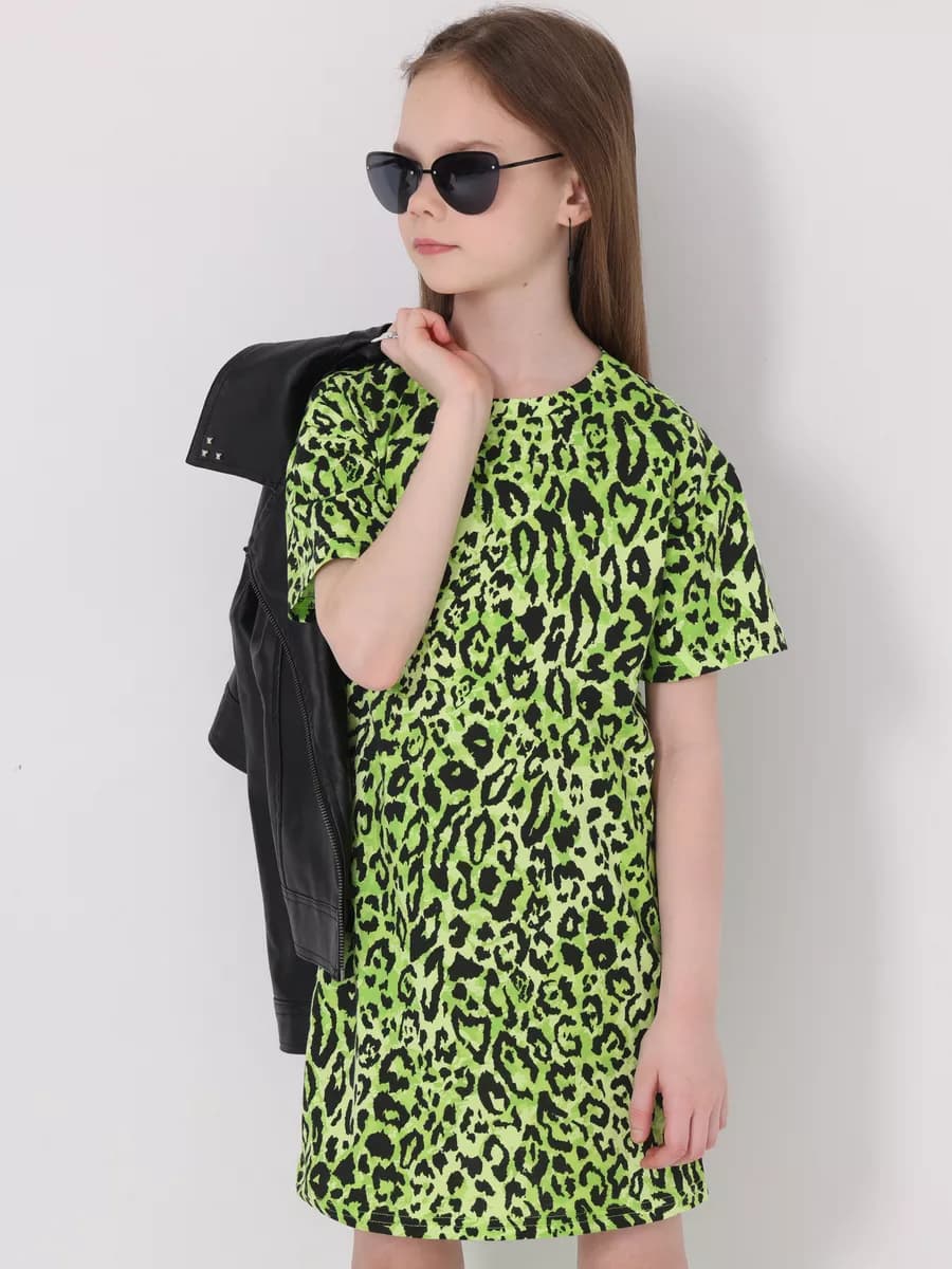 Платье - футболка туника подростковая