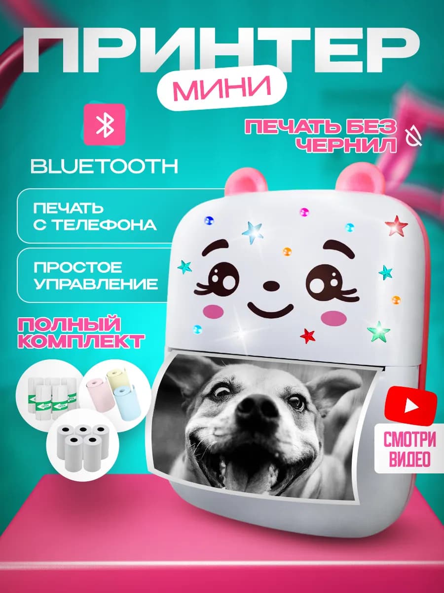 мини принтер портативный