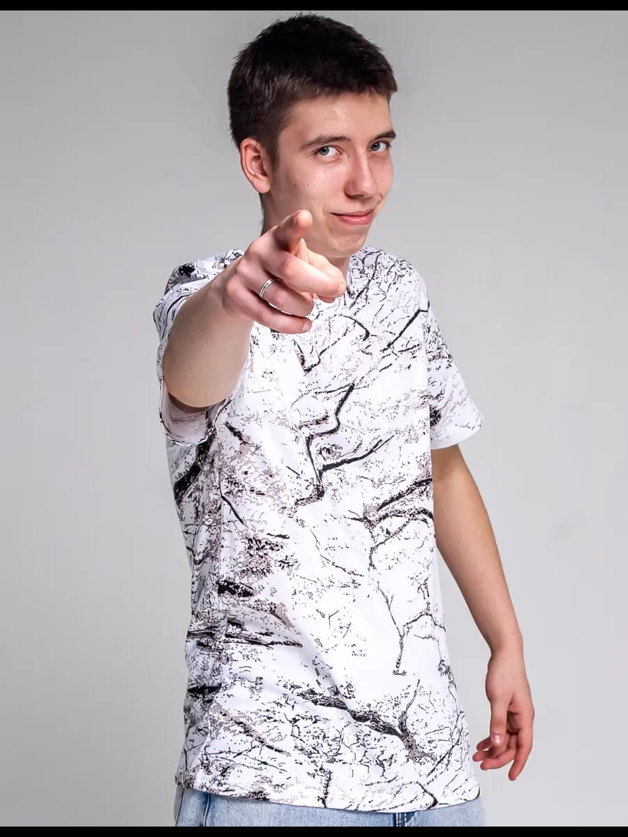 Футболка мужская с принтом