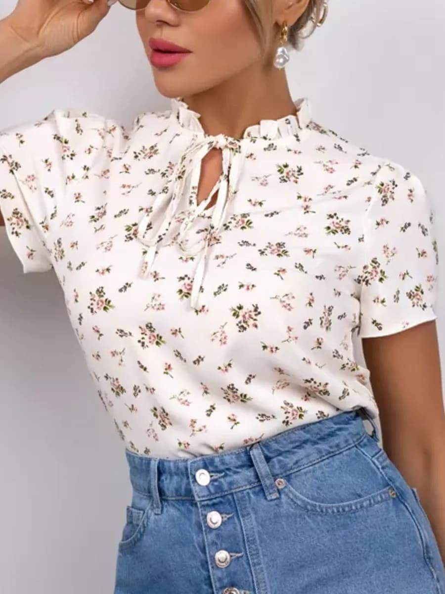 Блузка летняя нарядная