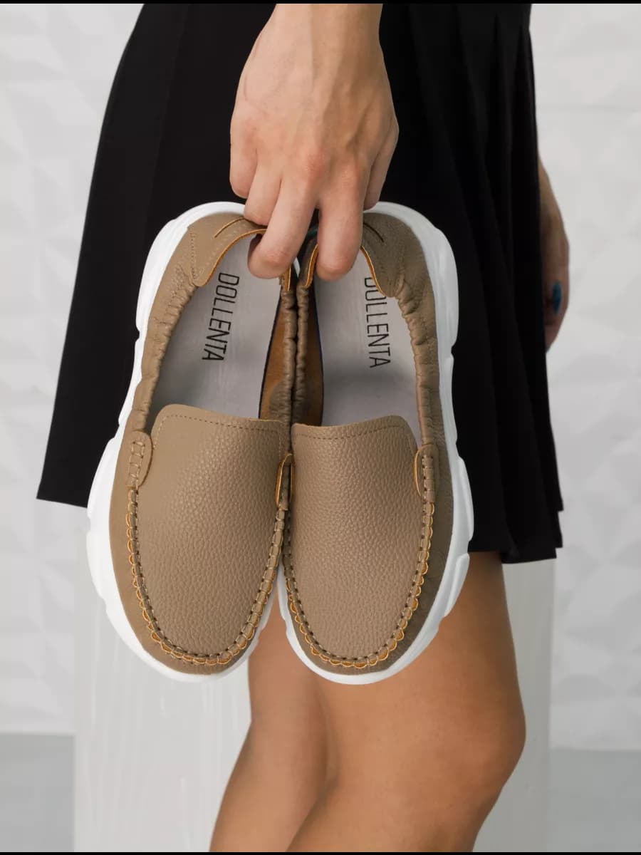 Мокасины женские на платформе