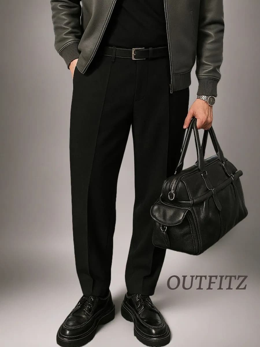 Брюки со стрелками широкие бананы оверсайз