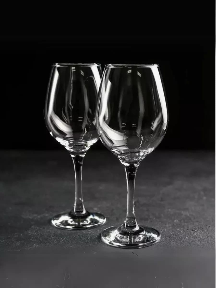 2 шт 460 мл Набор бокалов для вина Amber