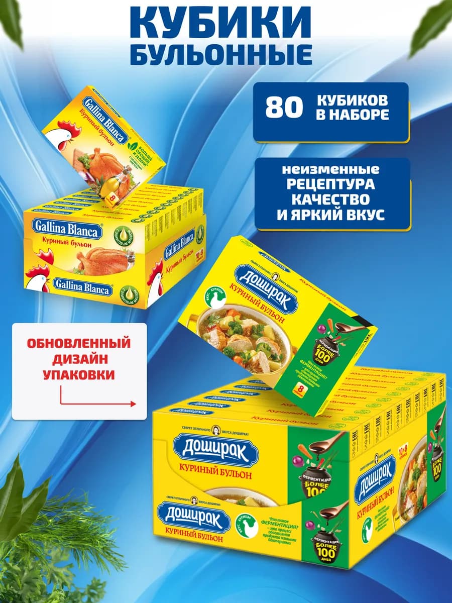 Бульонные кубики Куриный бульон