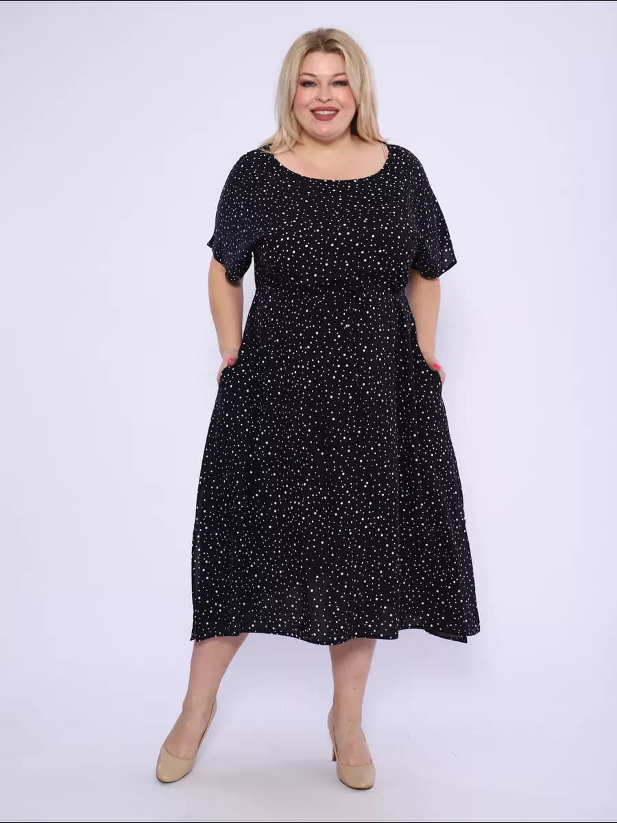 Платье из штапеля - фото 1