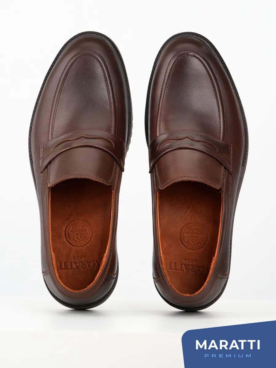 Лоферы натуральная кожа