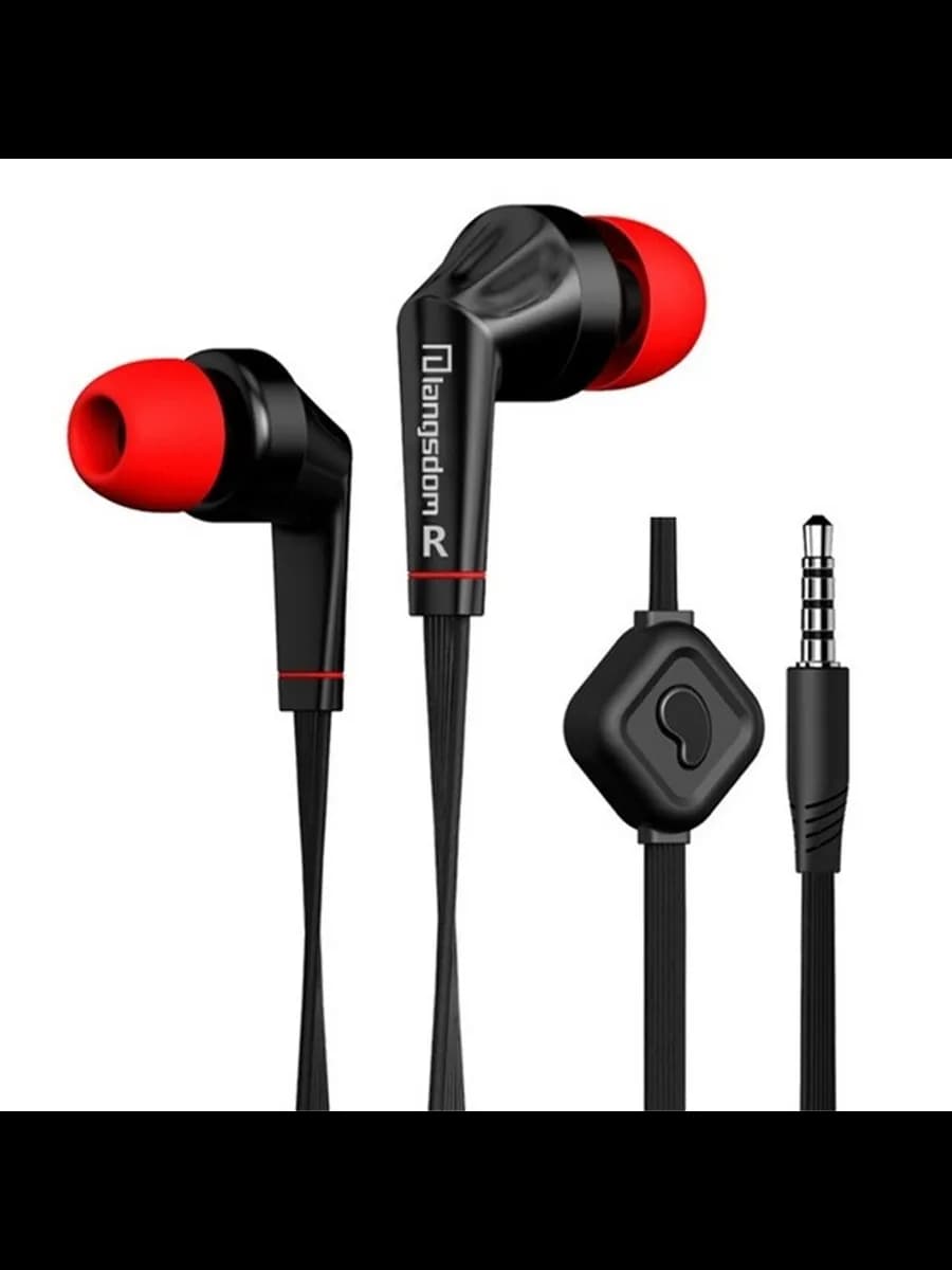 JD88_Black Проводная гарнитура, черного цвета