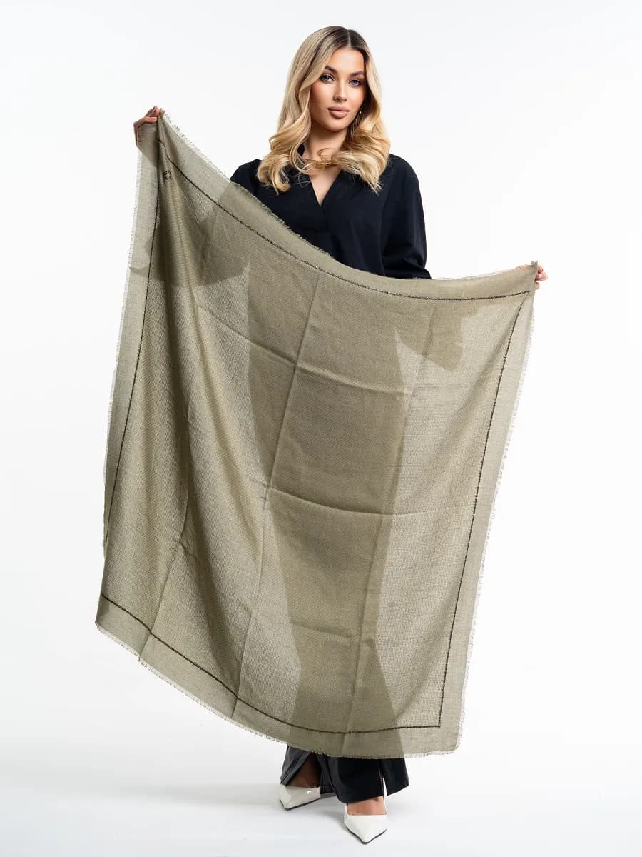 Роскошный платок теплый на голову